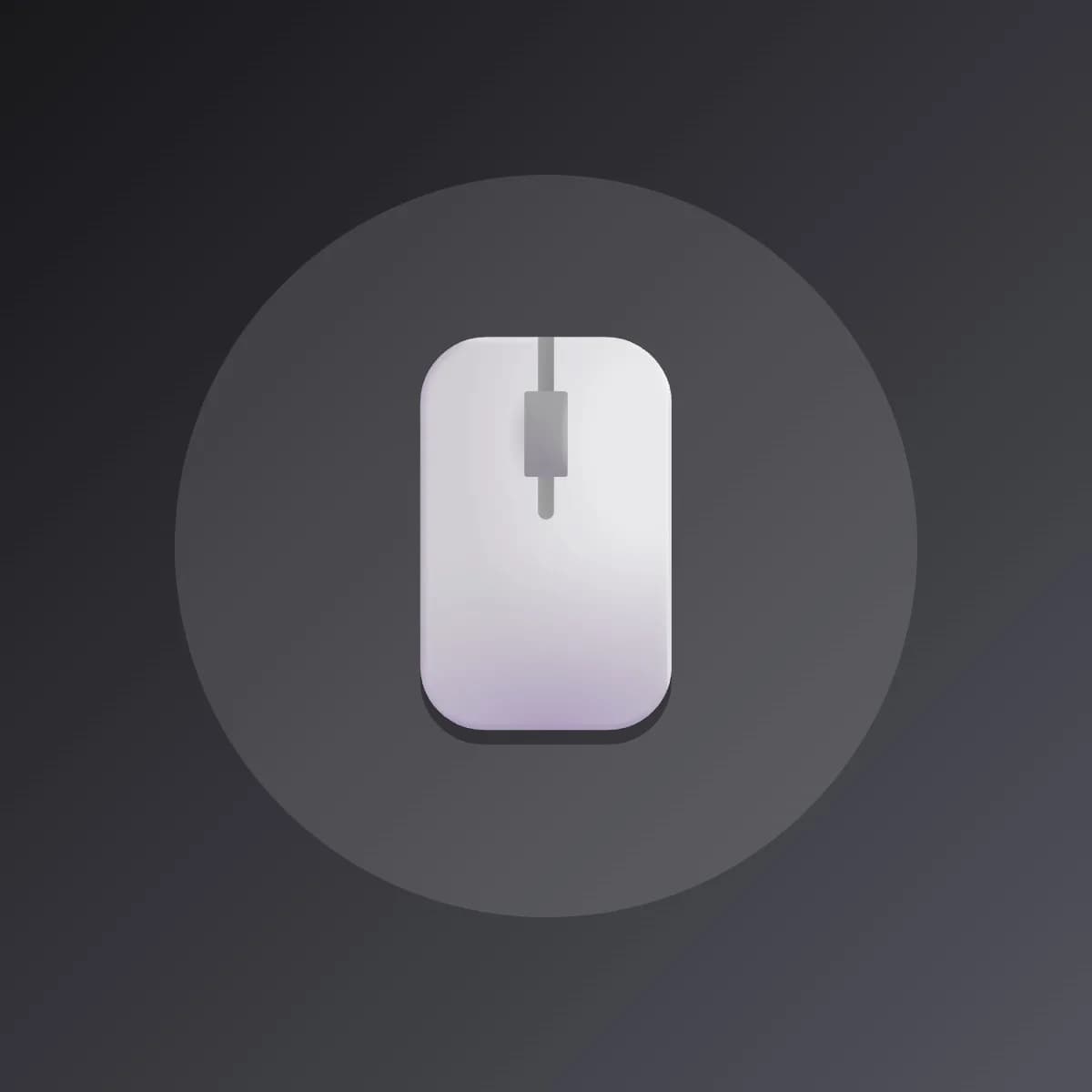 Mouse inalámbrico ergonómico